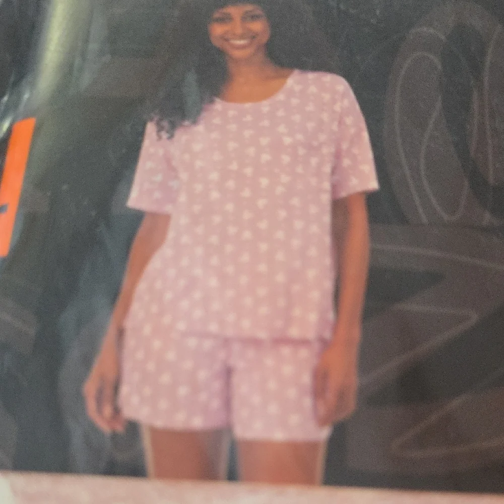 Disney Pink Mickey and Minnie Pajama Set - Picture 2 of 3